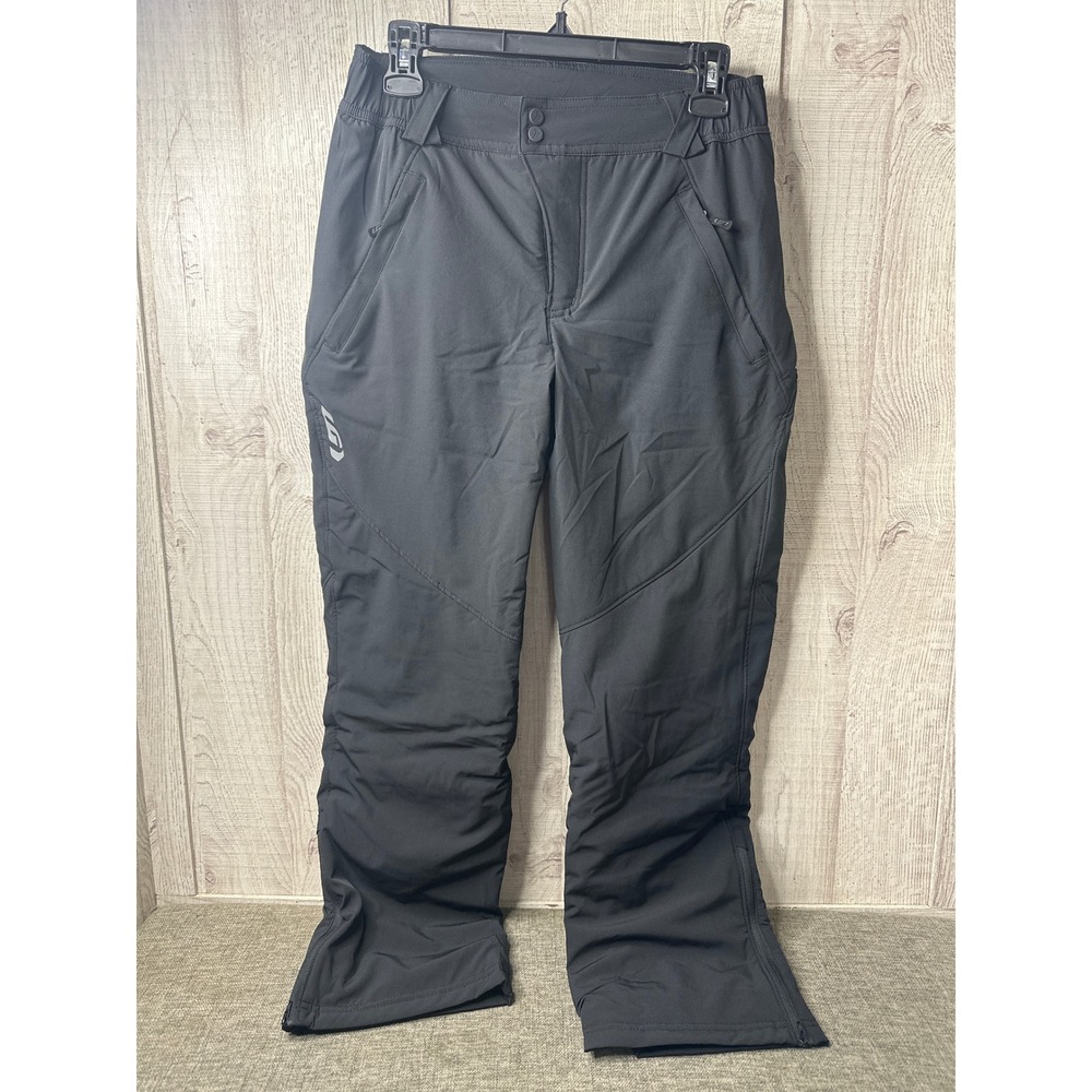 Louis Garneau Womens Variant Insulated Pants Black Wind Resistant XS 1064094